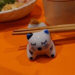 ハッピーケイチャンホシミッツ - 箸置き　ネコちゃん可愛い❤