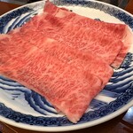 京香 - 大きな、しゃぶ肉　4枚