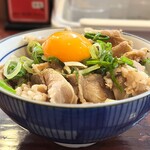 Tokumasa - おすすめセット　肉玉子ライス