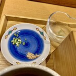 麦の夜明け - 山椒、帆立塩、昆布水