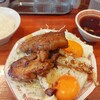 Heart Restaurant 安ざわ家 - 料理写真:チャーシューエッグ定食、キャベツ増し、ご飯少なめ
