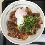 松屋 - 旨味醤油焼き牛めし（アップ）
