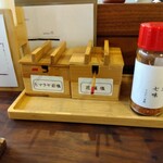 とんかつ 蒼樹 - ヒマラヤ岩塩と花藻塩