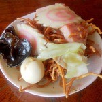 串美 - 600円の土日限定ランチバイキングのかた焼きそば