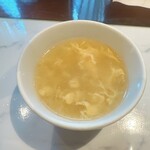 上海料理 楼外楼 - 卵スープ