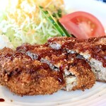 ともしび - ミンチカツ定食