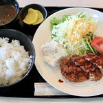 ともしび - ミンチカツ定食