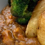 Cafe&Dining にこり - 無水カレーセット（スープ&サラダ付き）