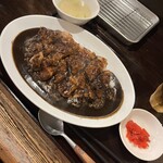 肉食堂 最後にカツ。 - 