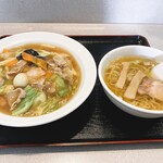 Umai shho - 中華飯＆ミニらーめんセット※850円