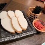 昇家 正々堂 - 長芋の梅味噌焼き