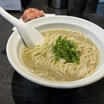 弘明寺丿貫 - 濃厚牡蠣とあおさの蕎麦