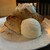 ヴァンサンヌ ドゥ - 料理写真:焼き立てHOTアップルパイ（バニラアイス付き）