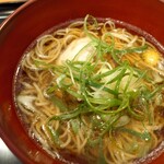 そば切り こごろ - 鶏肉とかぶらの温そば