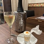 Ore No Furenchi - スパークリングワイン＆お通し
