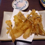 Okinawa Ryourisara Hana - 島らっきょうの天ぷら