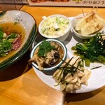 Sutandobaru Marutsu - 白肝炙り　５種盛おばんざい