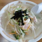 マルミ・サンライズ食堂 - 塩ラーメン 730円