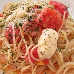 Trattoria La Luce - モッツアレラとフレッシュトマトのパスタ