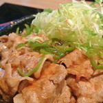 Tonkatsu Katsuyuu - 豚ロースしょうが焼き定食¥1400