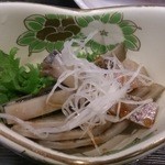 和の粋 - 2014.2.28お通し　ホンマグロのかわ