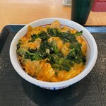 なか卯 - 菜の花親子丼（大盛）620円