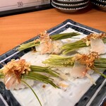 Tachinomi Sushi Kinga - とらふぐ芽ねぎ　