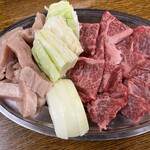 車力 - カルビー、ミノ