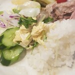 キッチン ブルー グローブ - お新香、スープ具材もおかずにして