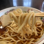 まるかいラーメン - 麺リフト