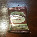 キッチン ブルー グローブ - お菓子のアップ