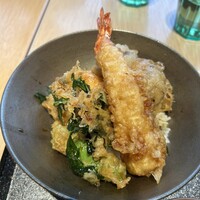 さん 六本木店 - 天丼　めちゃくちゃ美味しかった