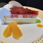 珈琲館 イストワール - 苺のショートケーキ