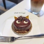 Chat noir - 黒鬼ちゃん　484円
      　節分でいつもの黒猫ちゃんが黒鬼ちゃんに。チョコケーキ可愛いくて美味しかった♡