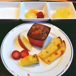 ホテルJALシティ 青森 - リンゴが中心のスイーツ