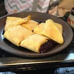 らい亭 - あんこ巻き。