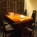 清粥小菜　明 - テーブル席