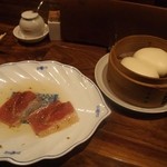 清粥小菜　明 - 金華ハム シロップ漬け 金木犀の香り