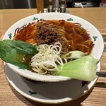 Tantammennookitewoyaburumono - 黄金のたんたん麺(1,188円、斜め上から)