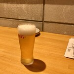 イザカヤ呑楽ネコ - 生ビールはスーパードライ