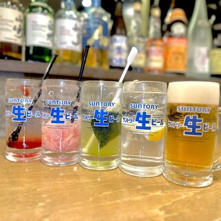 種類豊富なドリンクメニュー！