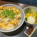 吉野家 - 親子丼 並盛➕ポテトサラダ