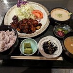 Tonkatsu Tomato Akanasuya - 「とんてきランチ　伊勢芋とろろ付」