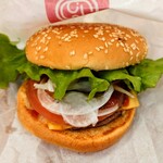 ドムドムハンバーガー - ビッグドムバーガー トマト＆チーズ