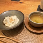 料理屋くおん - 和三盆のパンナコッタ