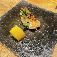 料理屋くおん - 甘鯛の鱗焼き