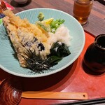 Tarai Udon Yamanose - 天婦羅ぶっかけ（1,280円）_2024年5月