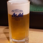 Hanashinobu - やっぱりスタートは「生ビール」