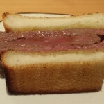 江戸焼肉 - ステーキサンド