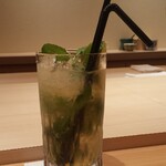 江戸焼肉 - モヒート　ロン サカパ 23　グアテマラ　ラム酒を使用